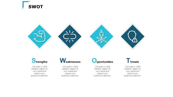 SWOT Opportunity Strength Ppt PowerPoint Presentation Infographic Template Example Topics