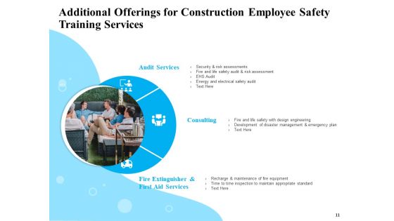 Safety And Health Training Plan For Construction Employees Ppt PowerPoint Presentation Complete Deck With Slides