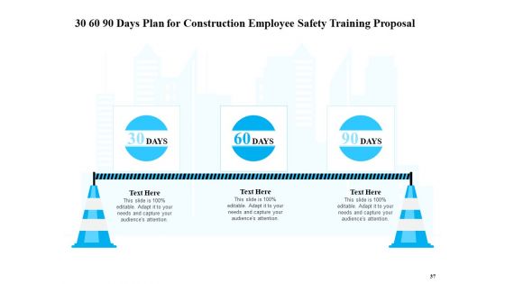 Safety And Health Training Plan For Construction Employees Ppt PowerPoint Presentation Complete Deck With Slides