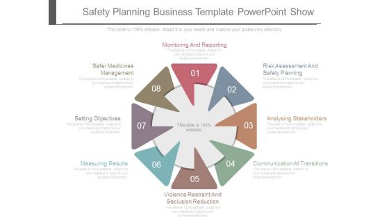 Safety Planning Business Template Powerpoint Show Safety Planning Business Template Powerpoint Show