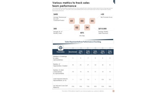 Sales And Marketing Guidelines Playbook Template