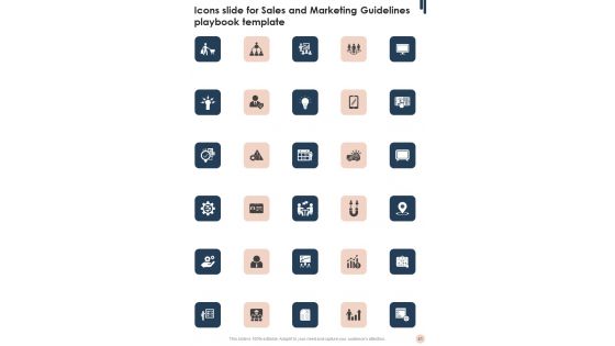 Sales And Marketing Guidelines Playbook Template