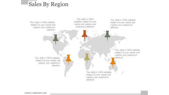 Sales By Regions Ppt PowerPoint Presentation Guide