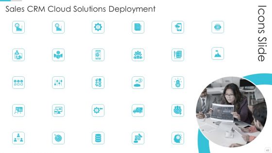 Sales CRM Cloud Solutions Deployment Ppt PowerPoint Presentation Complete Deck With Slides