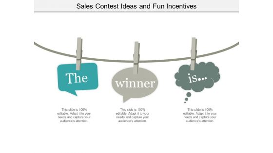 Sales Contest Ideas And Fun Incentives Ppt PowerPoint Presentation Inspiration Microsoft