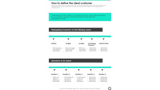 Sales Development Agent Onboarding Playbook Template