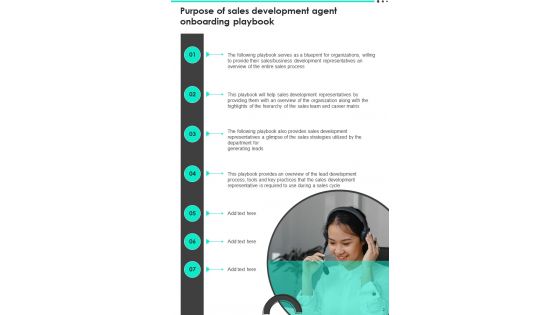 Sales Development Agent Onboarding Playbook Template