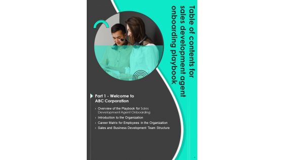 Sales Development Agent Onboarding Playbook Template