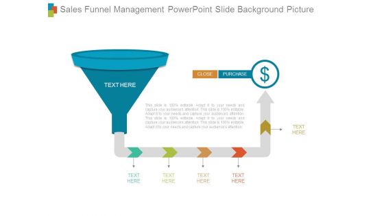 Sales Funnel Management Powerpoint Slide Background Picture