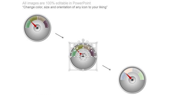 Sales Kpis Monitor Dashboard Ppt Infographic Template