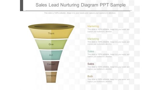 Sales Lead Nurturing Diagram Ppt Sample Sales Lead Nurturing Diagram Ppt Sample