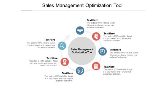 Sales Management Optimization Tool Ppt PowerPoint Presentation Inspiration Example Cpb