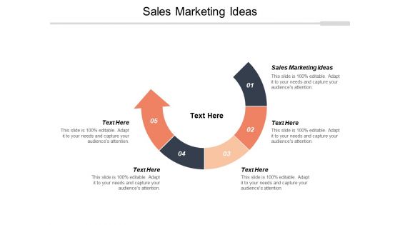 Sales Marketing Ideas Ppt PowerPoint Presentation Summary Background Image Cpb