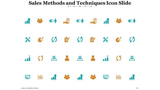 Sales Methods And Techniques Ppt PowerPoint Presentation Complete Deck With Slides