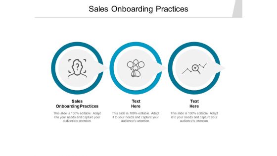 Sales Onboarding Practices Ppt PowerPoint Presentation Model Infographics Cpb