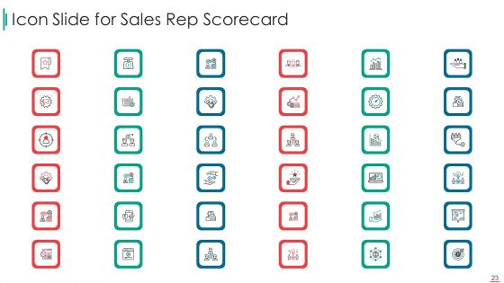 Sales Rep Scorecard Ppt PowerPoint Presentation Complete Deck With Slides