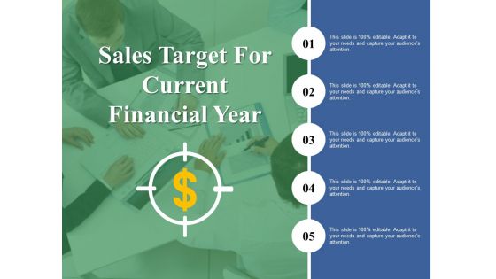 Sales Target For Current Financial Year Ppt PowerPoint Presentation Pictures Graphics Download