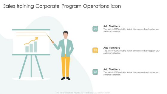 Sales Training Corporate Program Operations Icon Clipart PDF Sales Training Corporate Program Operations Icon Clipart PDF