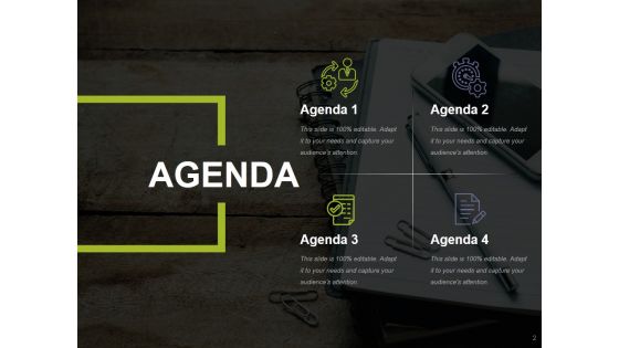 Sample Agenda PPT Ppt PowerPoint Presentation Complete Deck With Slides