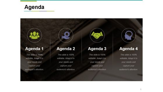 Sample Agenda PPT Ppt PowerPoint Presentation Complete Deck With Slides