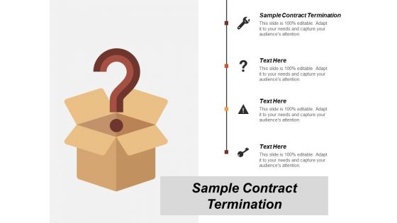 Sample Contract Termination Ppt PowerPoint Presentation Icon Template Cpb