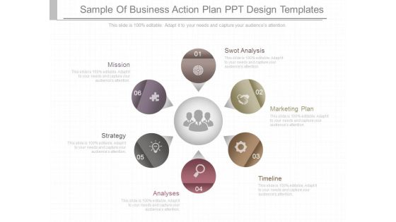 Sample Of Business Action Plan Ppt Design Templates