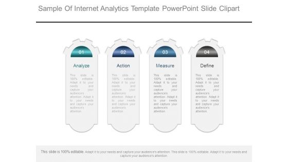 Sample Of Internet Analytics Template Powerpoint Slide Clipart