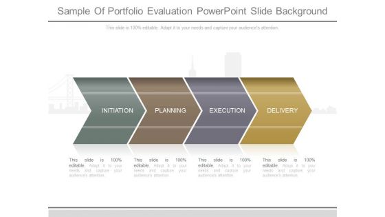 Sample Of Portfolio Evaluation Powerpoint Slide Background Sample Of Portfolio Evaluation Powerpoint Slide Background
