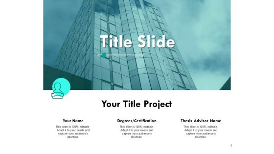 Sample PPT For Thesis Defense Ppt PowerPoint Presentation Complete Deck With Slides