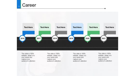 Sample PowerPoint Career Portfolio Ppt PowerPoint Presentation Complete Deck With Slides