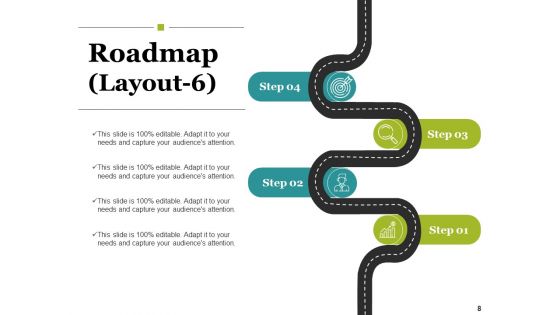 Sample Product Roadmap Ppt Ppt PowerPoint Presentation Complete Deck With Slides