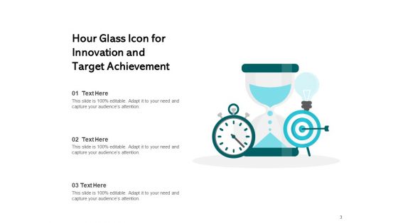 Sand Clock Symbol Growth Arrow Target Achievement Ppt PowerPoint Presentation Complete Deck