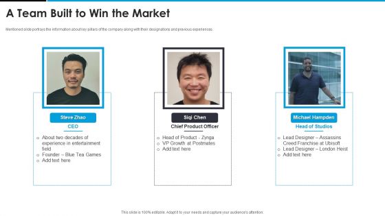 Sandbox VR Venture Capital Financing Pitch Deck A Team Built To Win The Market Ideas PDF Sandbox VR Venture Capital Financing Pitch Deck A Team Built To Win The Market Ideas PDF