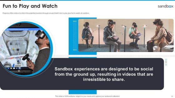 Sandbox VR Venture Capital Financing Pitch Deck Ppt PowerPoint Presentation Complete Deck With Slides