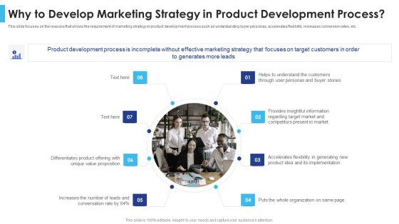 Satisfying Consumers Through Strategic Product Building Plan Why To Develop Marketing Strategy Background PDF