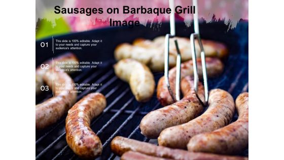 Sausages On Barbaque Grill Image Ppt Powerpoint Presentation Professional Clipart Pdf