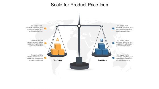 Scale For Product Price Icon Ppt PowerPoint Presentation Inspiration Gridlines