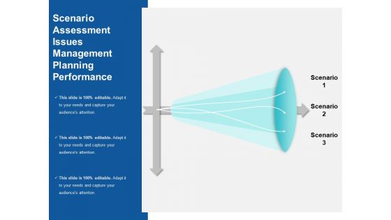 Scenario Assessment Issues Management Planning Performance Ppt PowerPoint Presentation Inspiration Design Templates PDF