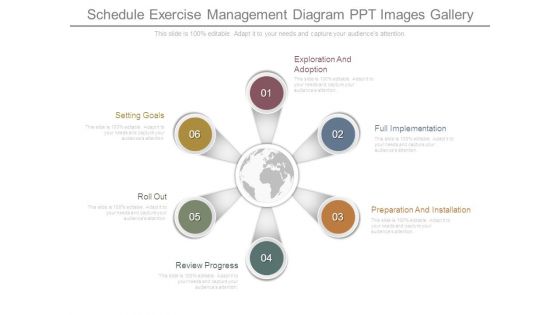 Schedule Exercise Management Diagram Ppt Images Gallery