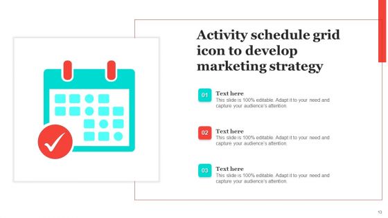 Schedule Grid Ppt PowerPoint Presentation Complete Deck With Slides