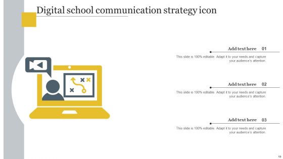 School Communication Strategy Ppt PowerPoint Presentation Complete Deck With Slides
