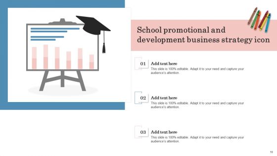 School Promotional Strategy Ppt PowerPoint Presentation Complete Deck With Slides