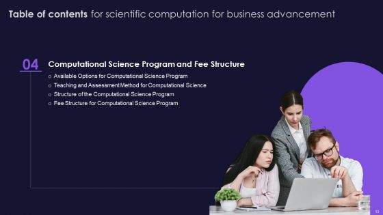 Scientific Computation For Business Advancement Ppt PowerPoint Presentation Complete Deck With Slides