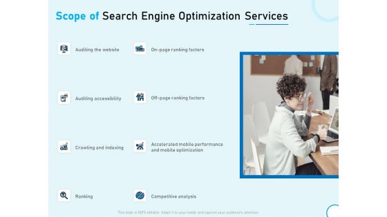 Scope Of Search Engine Optimization Services Ppt Outline Graphic Images PDF