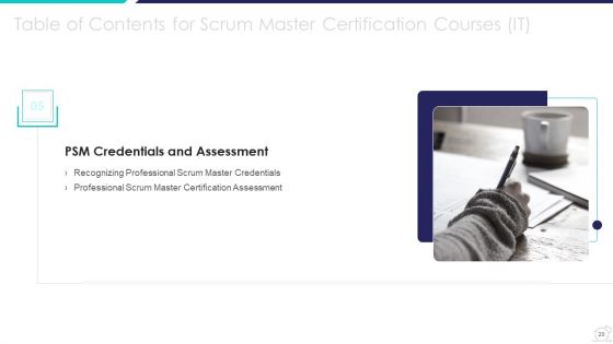 Scrum Master Certification Courses IT Ppt PowerPoint Presentation Complete Deck With Slides