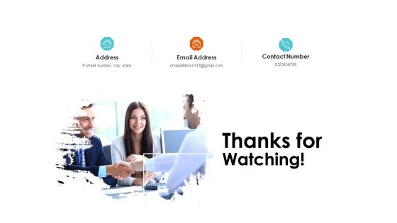 Scrum Practices For Marketing Teams Thanks For Watching Ppt PowerPoint Presentation Portfolio Designs PDF