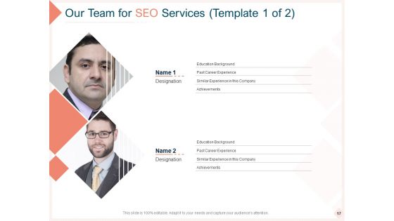 Search Engine Optimization Utilities Proposal Ppt PowerPoint Presentation Complete Deck With Slides