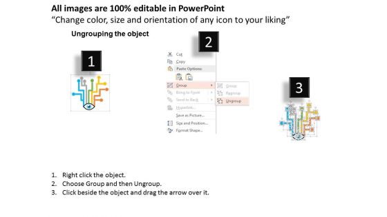 Search Path Infographic Illustration Powerpoint Template