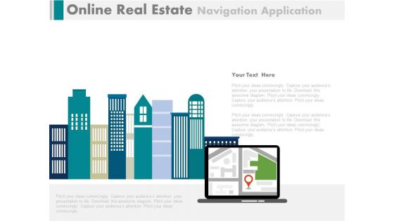 Searching Online Property Sites Powerpoint Template