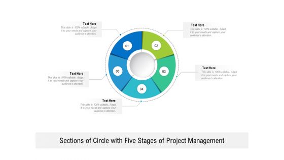 Sections Of Circle With Five Stages Of Project Management Ppt PowerPoint Presentation Show Graphics Template PDF Sections Of Circle With Five Stages Of Project Management Ppt PowerPoint Presentation Show Graphics Template PDF